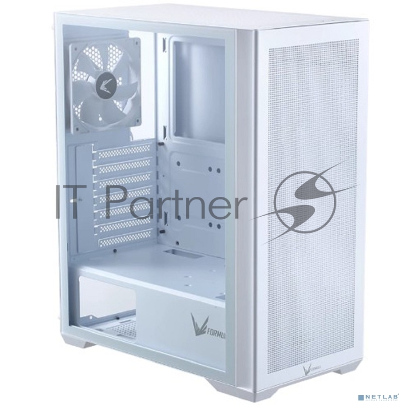 Корпус Formula Air Power G5 белый без БП ATX 1x120mm 1xUSB3.0 1xUSB3.1 audio bott PSU