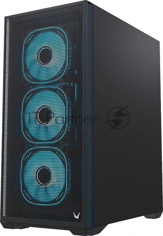 Корпус Formula Air Power G5 черный без БП ATX 1x120mm 1xUSB3.0 1xUSB3.1 audio bott PSU