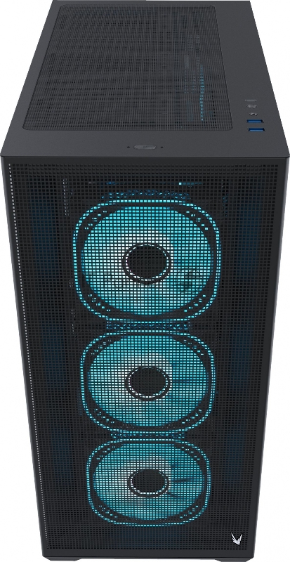 Корпус Formula Air Power G5 черный без БП ATX 1x120mm 1xUSB3.0 1xUSB3.1 audio bott PSU