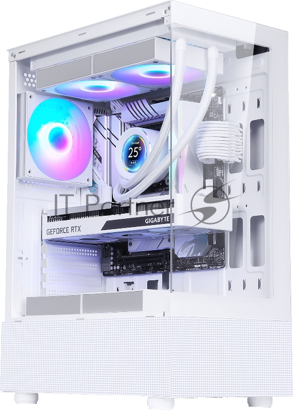 Корпус Formula Crystal Z1 белый без БП ATX 2xUSB2.0 1xUSB3.0 audio bott PSU