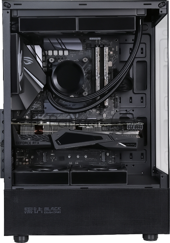 Корпус Formula Crystal Z1 черный без БП ATX 2xUSB2.0 1xUSB3.0 audio bott PSU