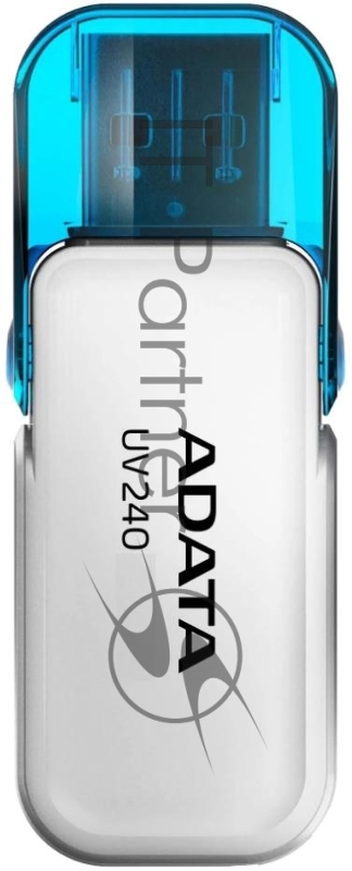 Флэш-накопитель ADATA 64GB AUV240-64G-RWH WHITE