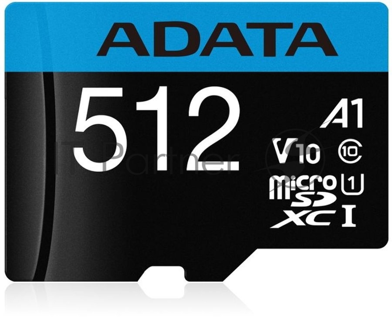 Карта памяти MICRO SDXC 512GB AUSDX512GUICL10A1-RA1 ADATA