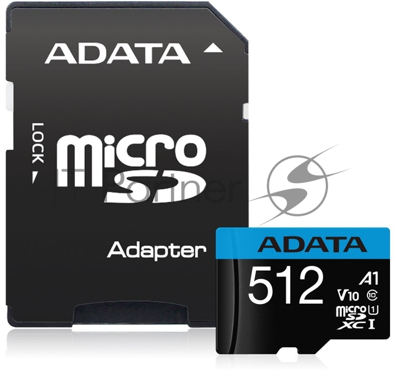 Карта памяти MICRO SDXC 512GB AUSDX512GUICL10A1-RA1 ADATA