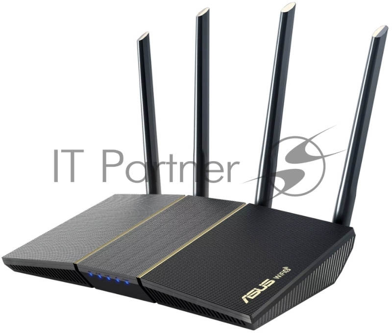 Роутер беспроводной Asus RT-AX57 AX3000 10/100/1000BASE-TX черный