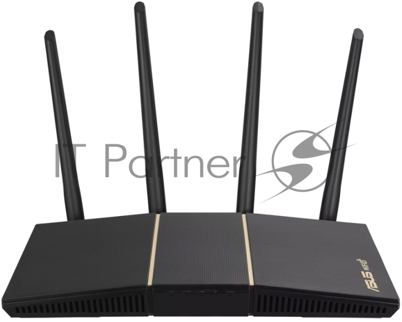 Роутер беспроводной Asus RT-AX57 AX3000 10/100/1000BASE-TX черный