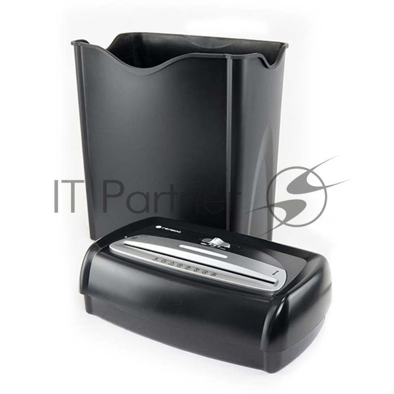 Шредер Heleos УД15-2 черный/серебристый (секр.Р-2) ленты 12лист. 15лтр. скобы пл.карты