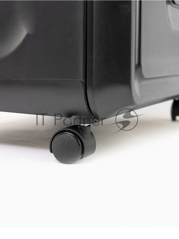 Шредер Heleos УМ32-4 черный/серебристый (секр.P-4) фрагменты 28лист. 32лтр. скрепки скобы пл.карты CD