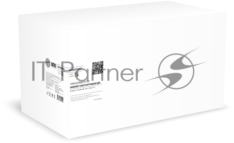 Картридж лазерный Cactus CSP-W2070XSET 117X черный/пурпурный/желтый/голубой набор x4упак. для HP Color Laser 150a/150nw/MFP 178nw/178nwg/179fnw