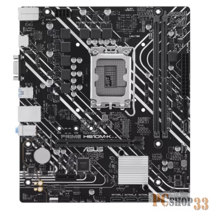 Материнская плата ASUS PRIME H610M-K /LGA1700,H610,DDR5,U32 GEN 1,M.2,MB