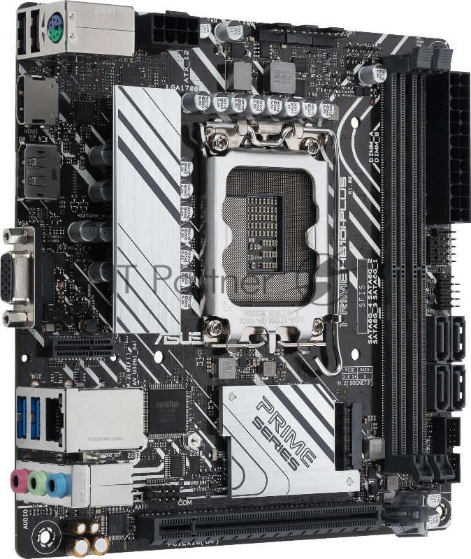 Материнская плата ASUS PRIME H610I-PLUS-CSM /LGA1700,H610,USB3.2 GEN 1,MB