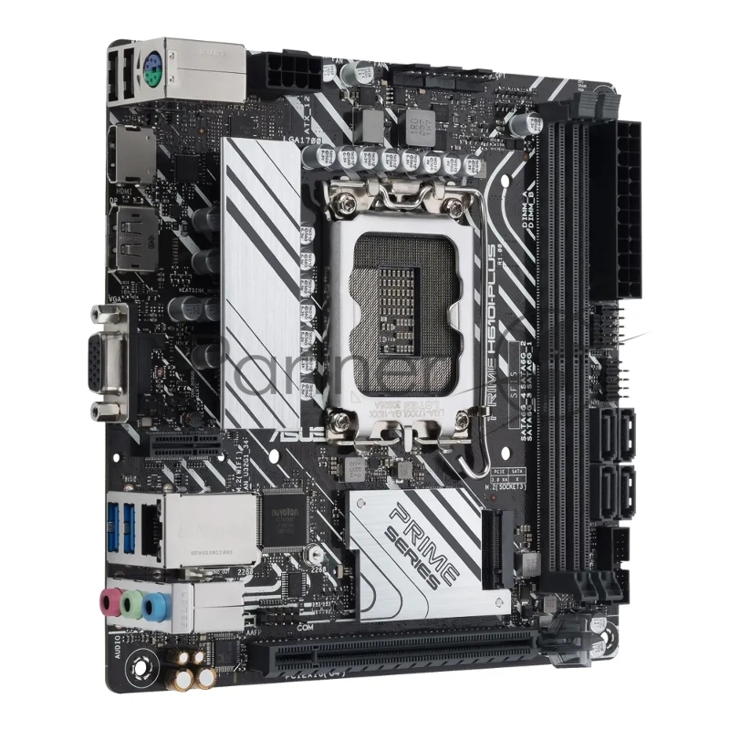 Материнская плата ASUS PRIME H610I-PLUS-CSM /LGA1700,H610,USB3.2 GEN 1,MB