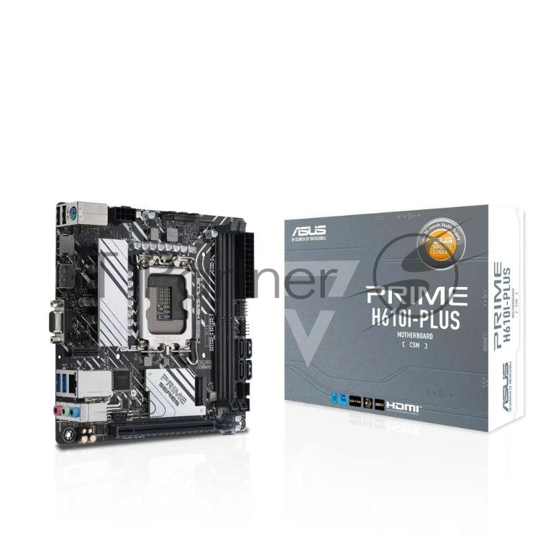 Материнская плата ASUS PRIME H610I-PLUS-CSM /LGA1700,H610,USB3.2 GEN 1,MB
