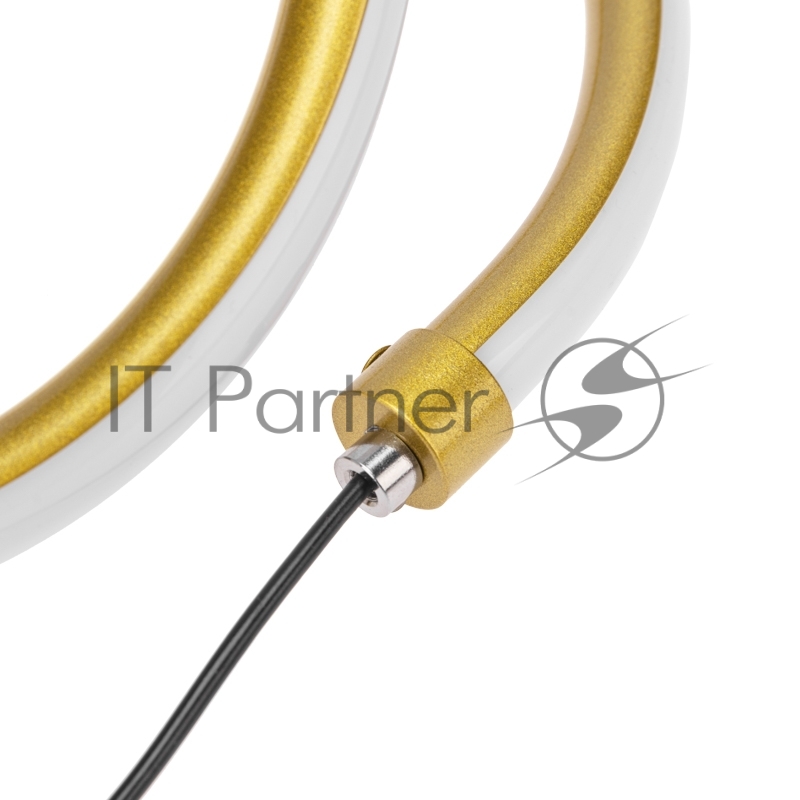 Светильник декоративный Spiral Uno, LED, 2Вт, 3000К, 5В, золотой REXANT