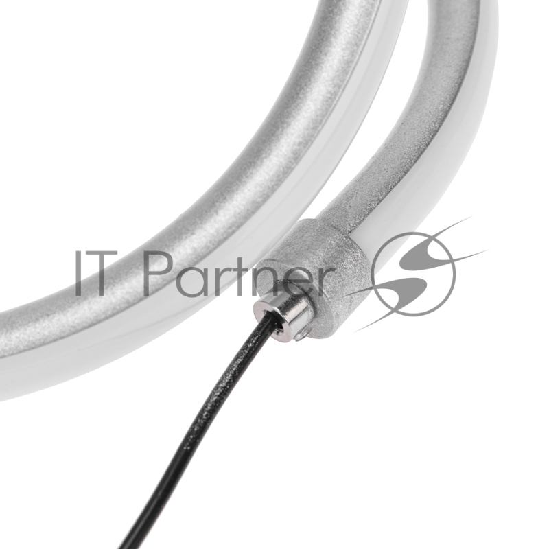 Светильник декоративный Spiral Uno, LED, 2Вт, 3000К, 5В, серебряный REXANT