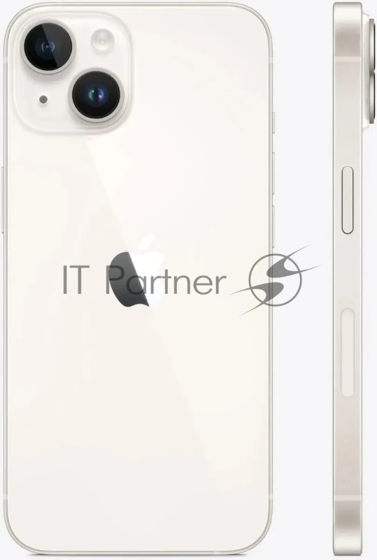 Смартфон Apple A2884 iPhone 14 128Gb сияющая звезда моноблок 3G 4G 2Sim 6.1 iOS 17 802.11 a/b/g/n/ac/ax NFC GPS