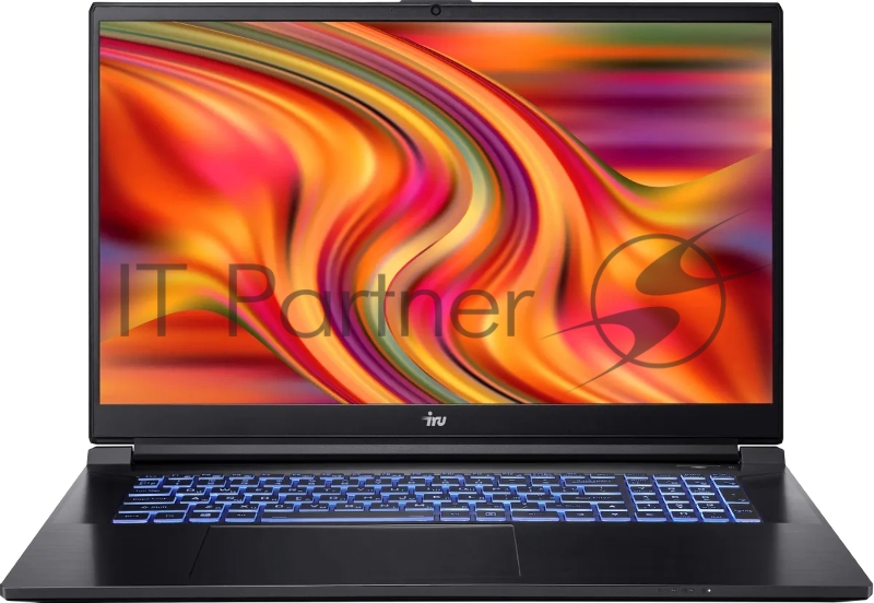 Ноутбук IRU Калибр 17ALC Core i5 12500H 32Gb SSD512Gb NVIDIA GeForce RTX 3060 6Gb 17.3 IPS FHD (1920x1080) Free DOS black WiFi BT Cam 3465mAh (1990888)