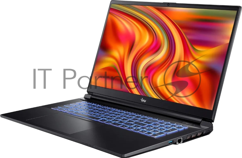 Ноутбук IRU Калибр 17ALC Core i5 12500H 32Gb SSD512Gb NVIDIA GeForce RTX 3060 6Gb 17.3 IPS FHD (1920x1080) Free DOS black WiFi BT Cam 3465mAh (1990888)