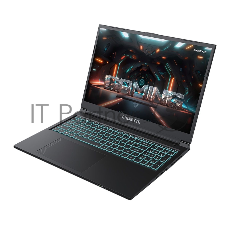 Ноутбук Gigabyte G6 Core i7 12650H 16Gb SSD512Gb NVIDIA GeForce RTX4060 8Gb 16 FHD+ (1920x1200) Windows 11 black WiFi BT Cam (KF-G3KZ853SH)
