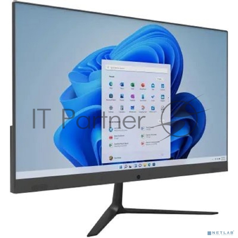 Моноблок IRU P231 23.8 Full HD Cel N4020 (1.1) 8Gb SSD256Gb noOS GbitEth WiFi BT 120W Cam черный 1920x1080