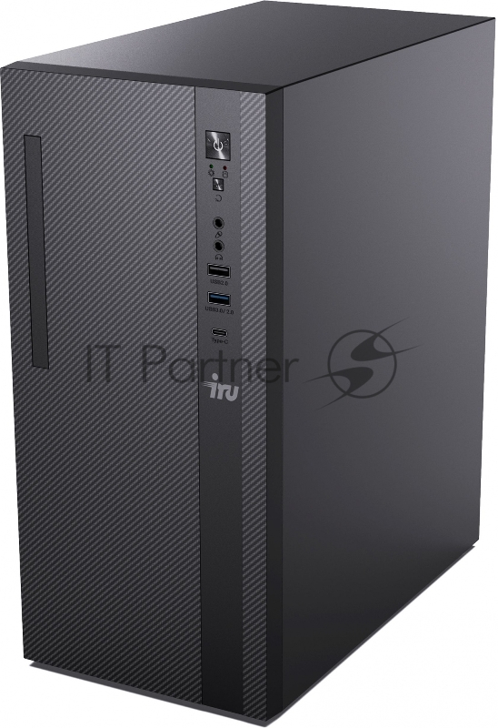 Компьютер IRU 310SC MT i5 12400 (2.5) 16Gb SSD512Gb UHDG 730 Windows 11 Professional GbitEth 200W черный (1969065)
