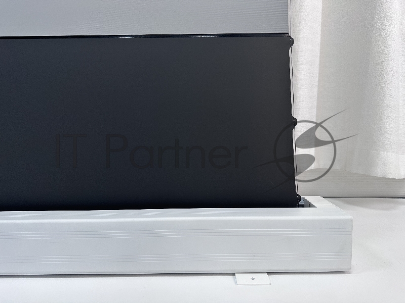 Экран SOK для UST проектора 244x137 см, 4K, напольный c электроприводом, белый