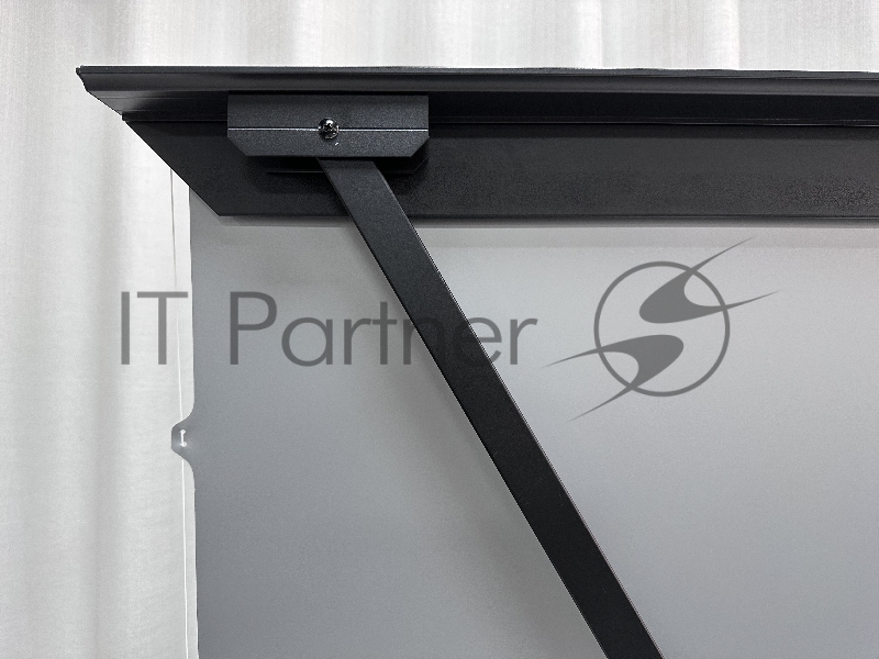 Экран для проектора SOK SFE-296x165-BK 100 4K, напольный с электроприводом, полотно Nanometallic, черный