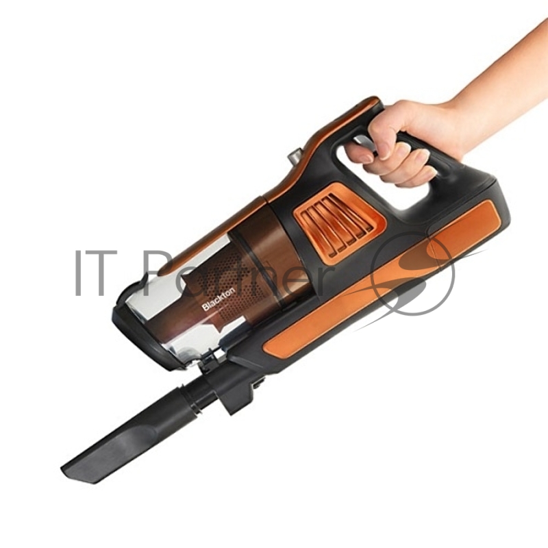 Беспроводной пылесос Blackton Bt VCA1401B Black-Orange, Cyclonic system, 2 в 1 вертикальный и компактный