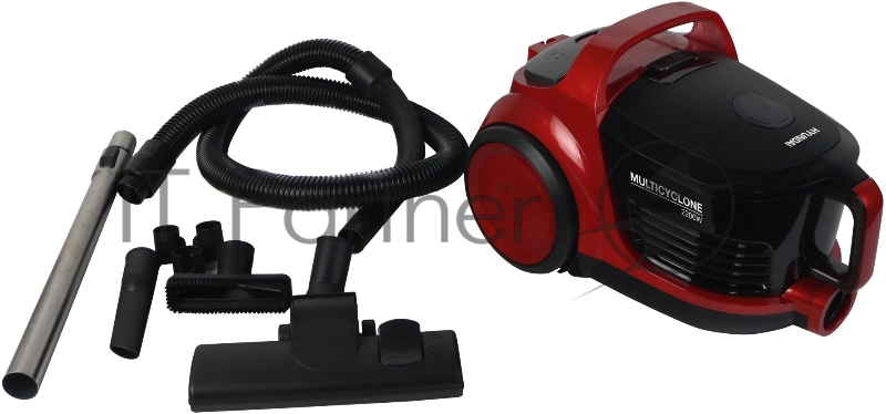 Пылесос Hyundai HYV-C2640 2200Вт черный/красный
