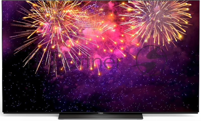Телевизор OLED Hyundai 55 H-LED55OBU7700 Android TV Frameless черный/черный 4K Ultra HD 120Hz DVB-T DVB-T2 DVB-C DVB-S DVB-S2 USB 2.0 - 2шт. WiFi Smart TV