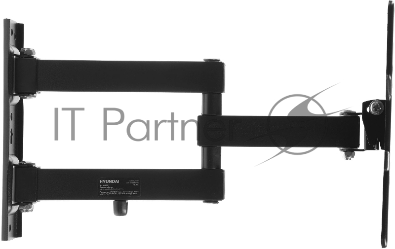 Кронштейн для телевизора Hyundai GL-N2 черный 20-48 макс.15кг настенный поворотно-выдвижной и наклонный