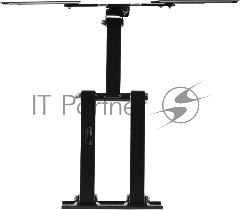 Кронштейн для телевизора Hyundai GL-N3 черный 20-65 макс.25кг настенный поворотно-выдвижной и наклонный