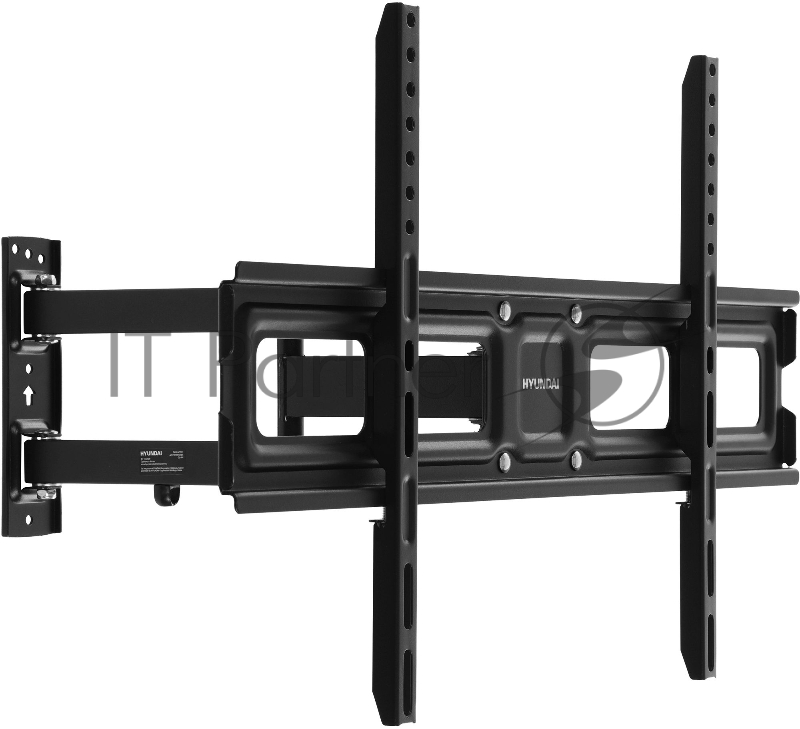 Кронштейн для телевизора Hyundai GL-N4 черный 32-75 макс.40кг настенный поворотно-выдвижной и наклонный