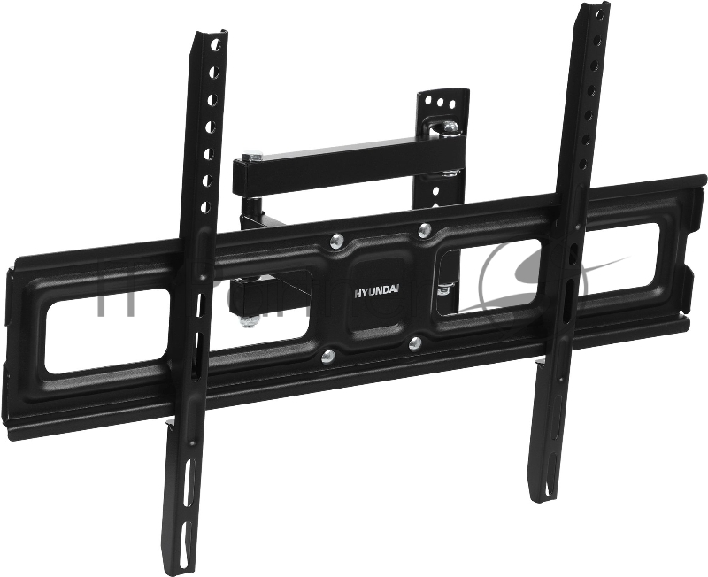 Кронштейн для телевизора Hyundai GL-N4 черный 32-75 макс.40кг настенный поворотно-выдвижной и наклонный