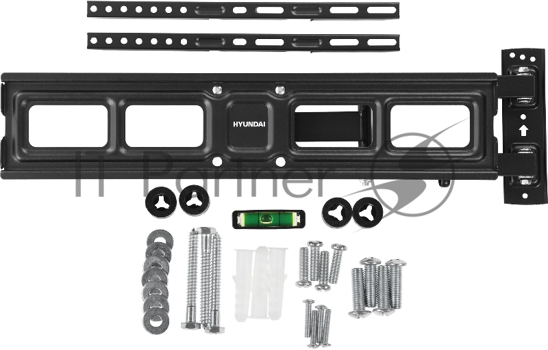 Кронштейн для телевизора Hyundai GL-N4 черный 32-75 макс.40кг настенный поворотно-выдвижной и наклонный