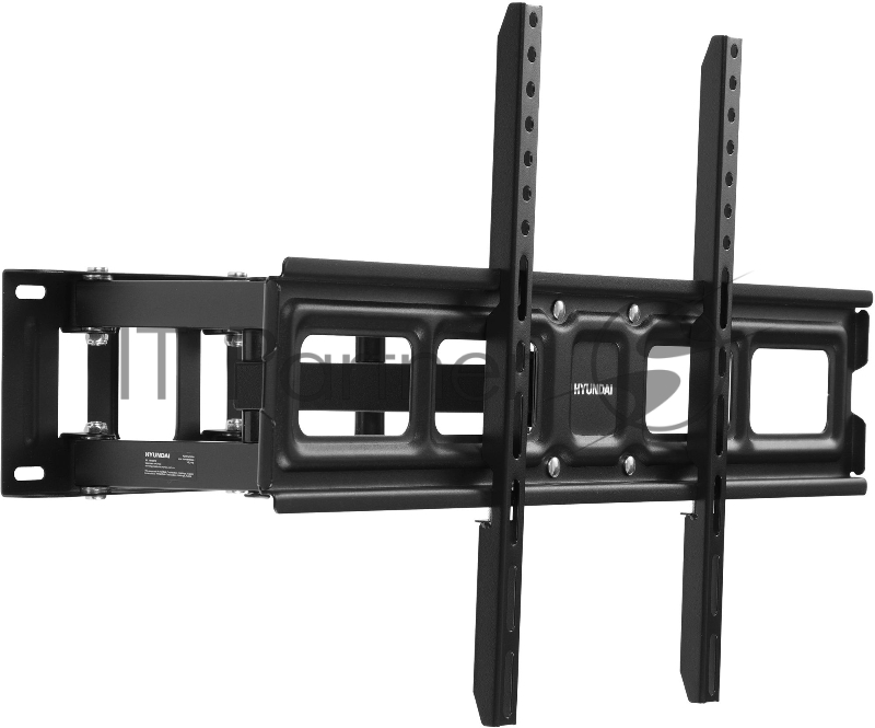 Кронштейн для телевизора Hyundai GL-N5 черный 32-75 макс.40кг настенный поворотно-выдвижной и наклонный