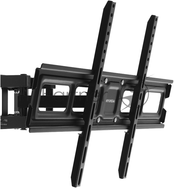 Кронштейн для телевизора Hyundai GL-N5 черный 32-75 макс.40кг настенный поворотно-выдвижной и наклонный