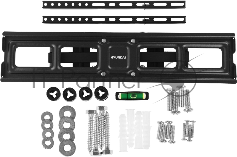 Кронштейн для телевизора Hyundai GL-N5 черный 32-75 макс.40кг настенный поворотно-выдвижной и наклонный