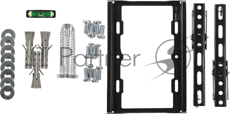 Кронштейн для телевизора Hyundai GL-T1 черный 15-48 макс.25кг настенный наклон