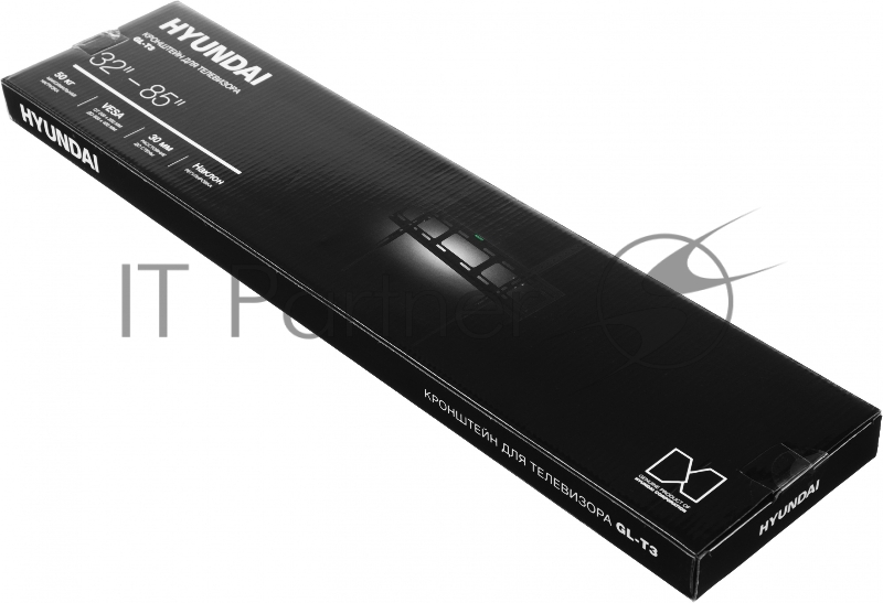 Кронштейн для телевизора Hyundai GL-T3 черный 32-85 макс.50кг настенный наклон