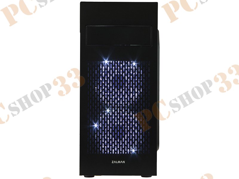 Корпус Miditower Zalman N2, ATX, черный (без БП)