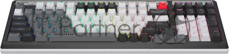 Клавиатура A4Tech Bloody B950 механическая серый/черный USB for gamer LED (B950)