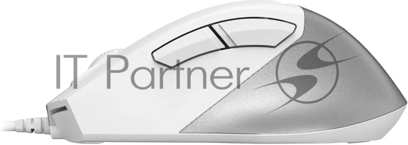 Мышь A4Tech Fstyler FM45S Air белый/серебристый оптическая (2400dpi) silent USB (7but)
