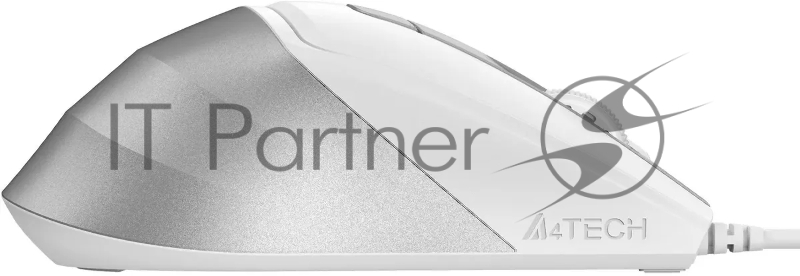 Мышь A4Tech Fstyler FM45S Air белый/серебристый оптическая (2400dpi) silent USB (7but)