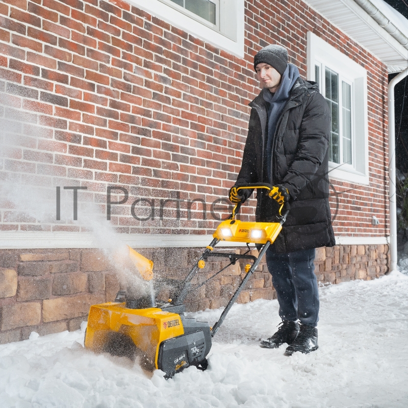 Снегоуборочная машина аккумуляторная, ESB-460-0, Li-Ion, 36В // Denzel
