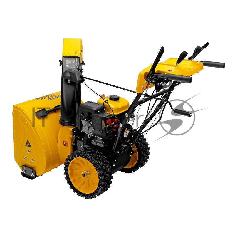 Бензиновая снегоуборочная машина SBM 610S PRO, 212cc, эл.старт, фара, обогрев// Denzel