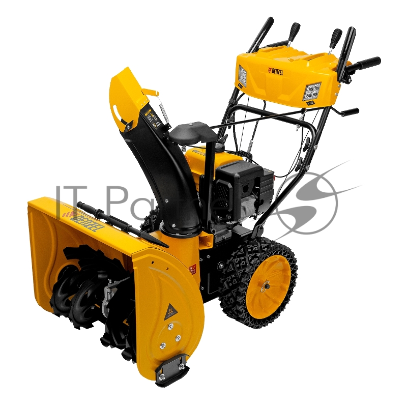 Бензиновая снегоуборочная машина SBM 610S PRO, 212cc, эл.старт, фара, обогрев// Denzel