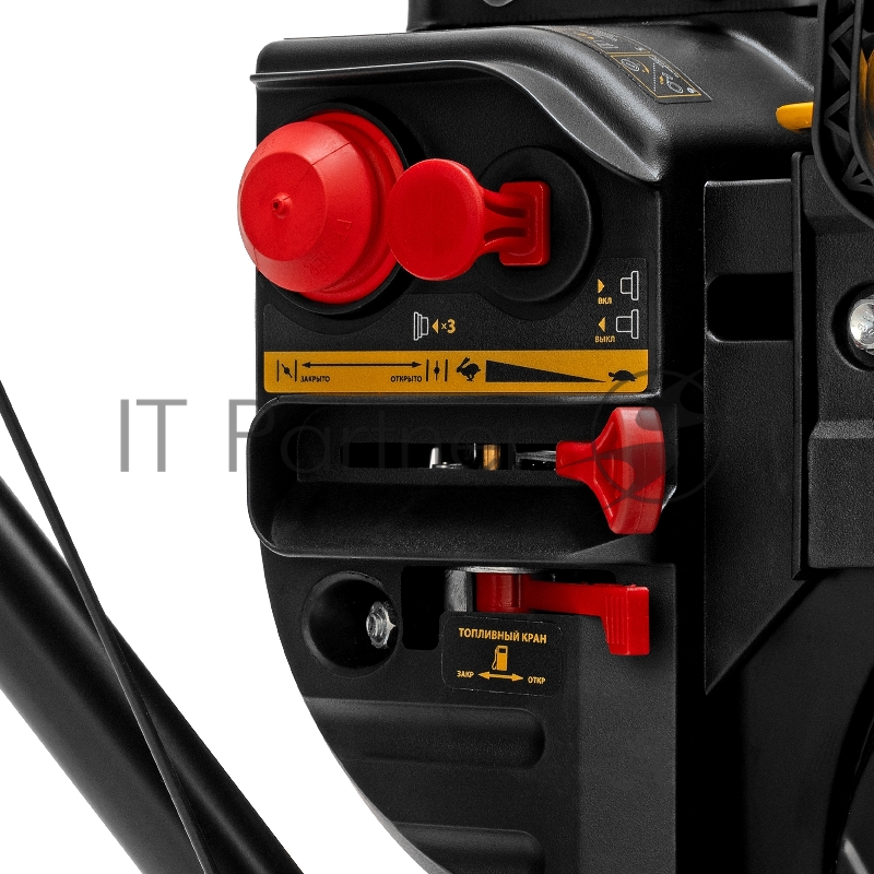 Бензиновая снегоуборочная машина SBM 610S PRO, 212cc, эл.старт, фара, обогрев// Denzel