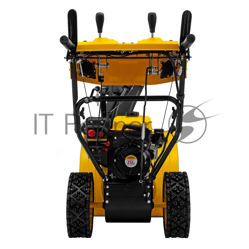 Бензиновая снегоуборочная машина SBM 610S PRO, 212cc, эл.старт, фара, обогрев// Denzel