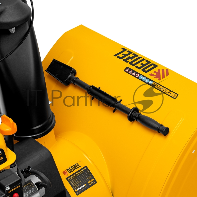 Бензиновая снегоуборочная машина SBM 610S PRO, 212cc, эл.старт, фара, обогрев// Denzel